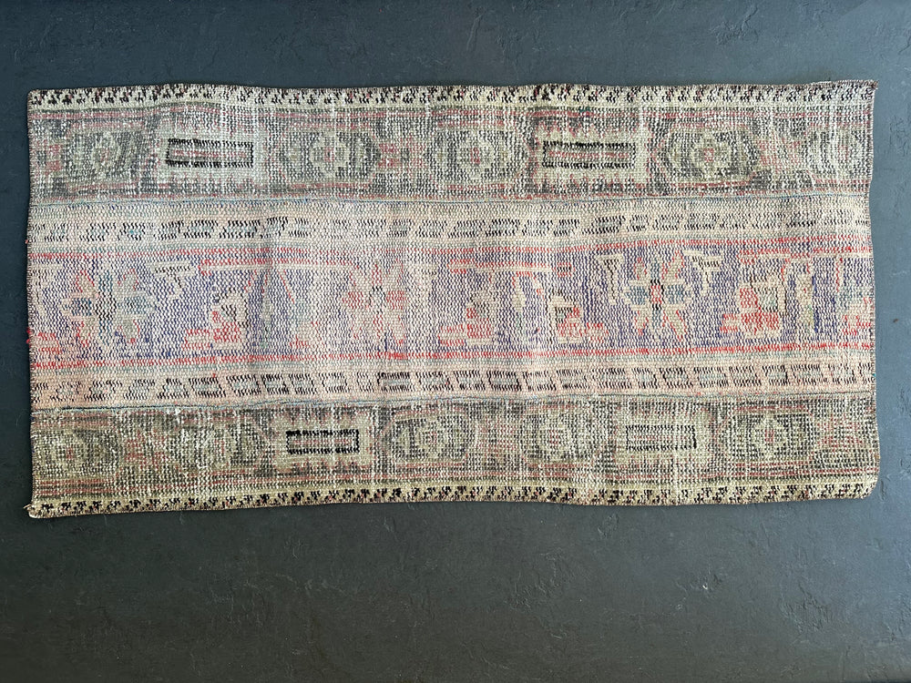 Mini vintage Turkish rug