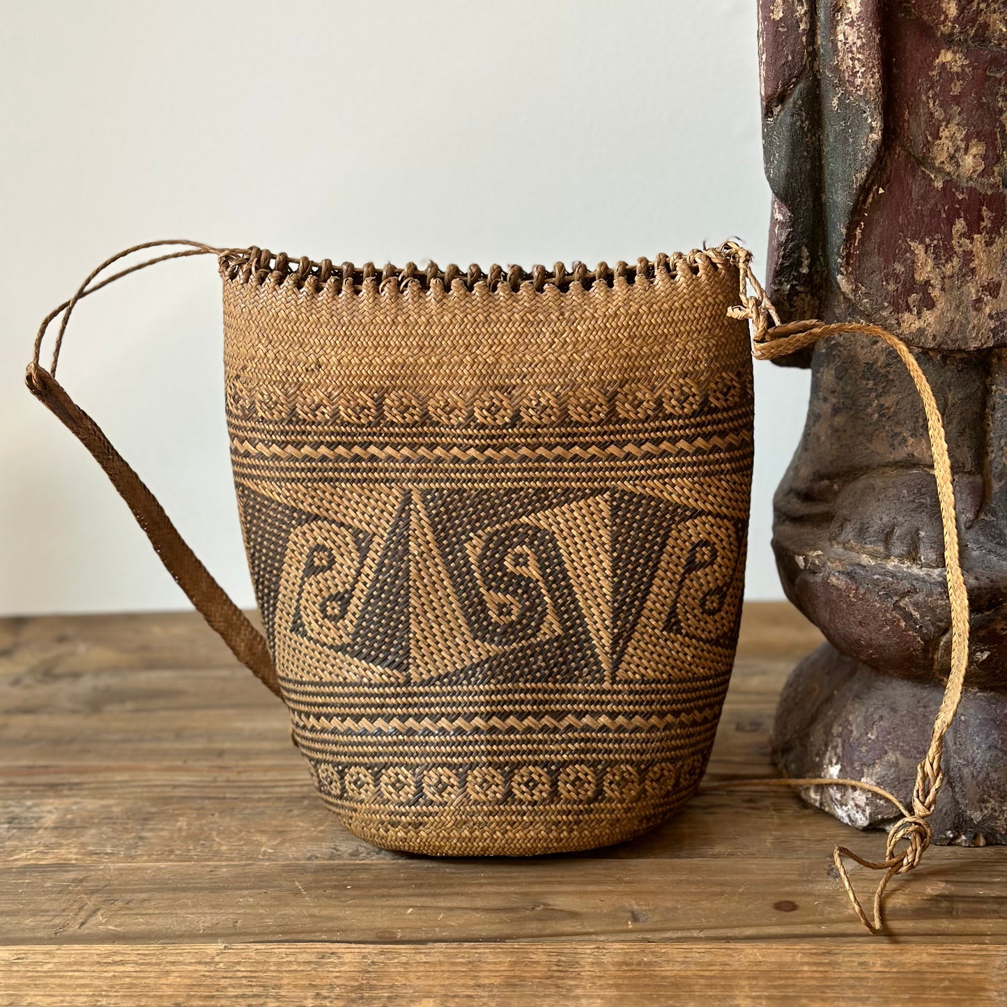 Vintage Borneo Basket