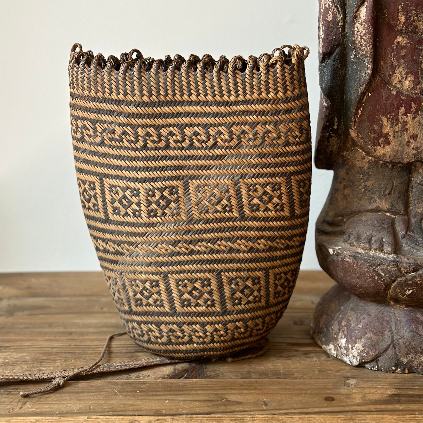 Vintage Borneo Basket